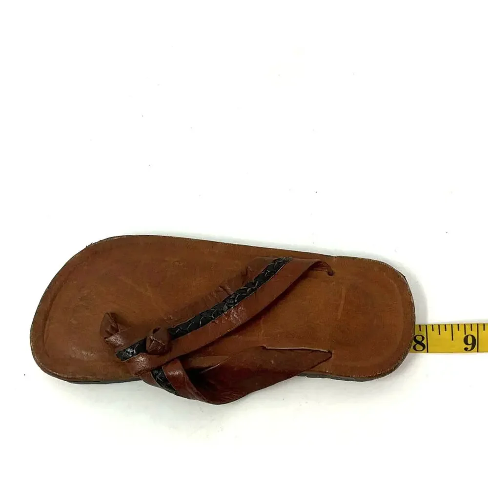 Brown Leather Sandals Kids Possible‎ Size 1Y or 2Y